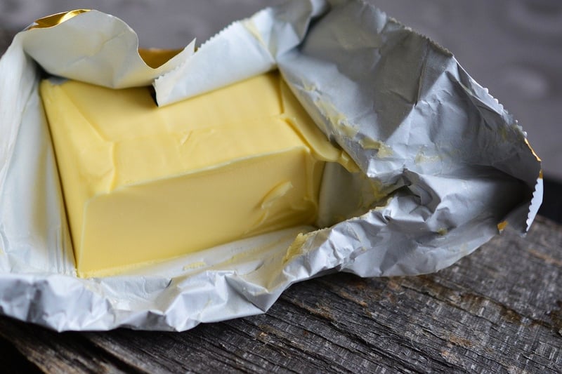 Prices may not have risen as much as its competitor product margarine, but butter is still 8.9% dearer this year than last
