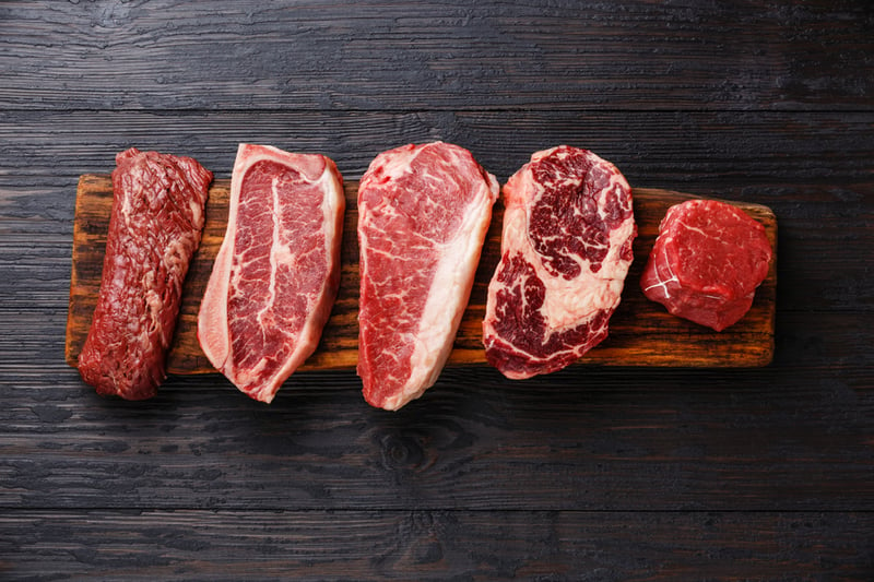 Like lamb, beef and veal are also dearer this year, with prices up by 5.1%.