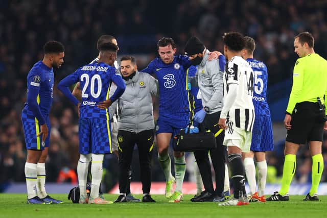 Ben Chilwell is currently sidelined for Chelsea. Picture: Catherine Ivill/Getty Images