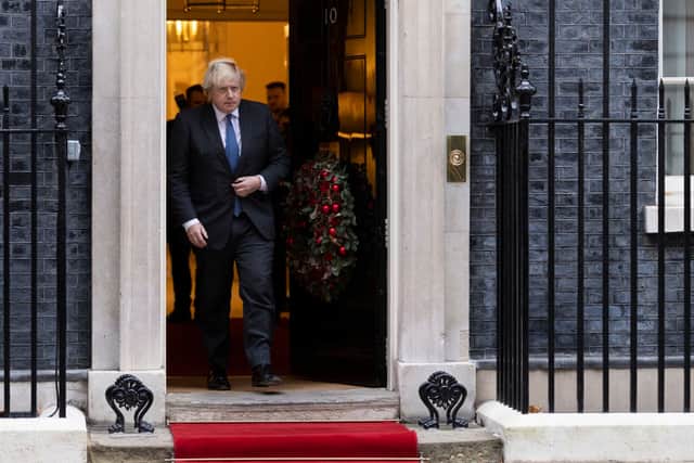 Boris Johnson is set to meet with his top team at 2pm today (Photo: JPIMedia)