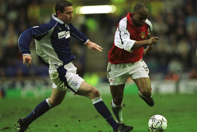 David Weir in action for Everton against Arsenal. Picture: Michael Steele/Getty Images