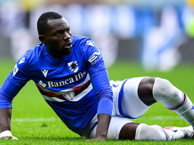 Sampdoria could agree to let centre-back Omar Colley leave the club in January for an offer in the £8.4m range, amidst interest from Everton and Leeds United. (Il Secolo XIX) (Photo by Getty Images)