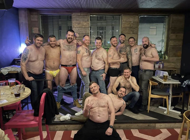 A group of average blokes have released a calendar proudly showing off their ‘dad bods’