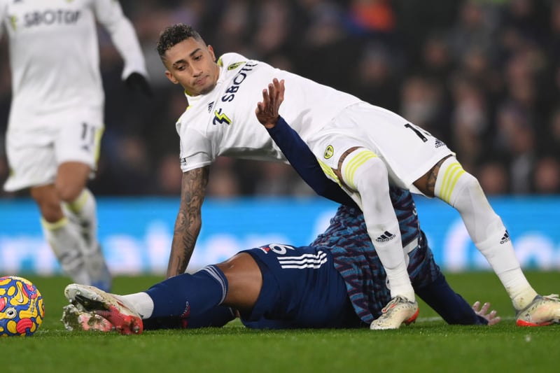 Chelsea have entered the race to sign Raphinha from Leeds United. (Sport Italia)  (Photo by Stu Forster/Getty Images)
