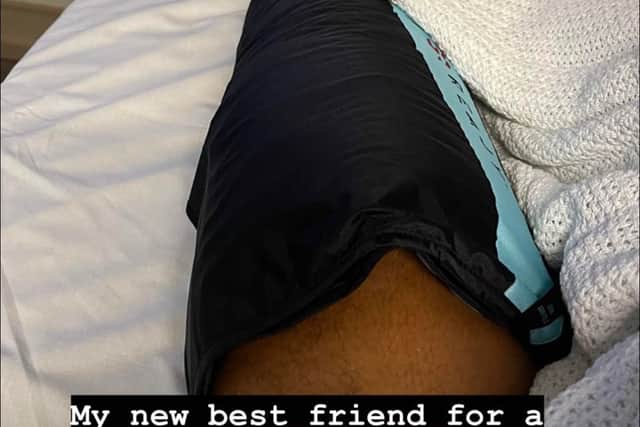 Isaac Hayden drops injury hint on Instagram. 