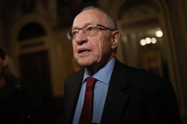Mr Dershowitz has been accused of sexual crimes by Virginia Giuffre (Photo: Getty Images)