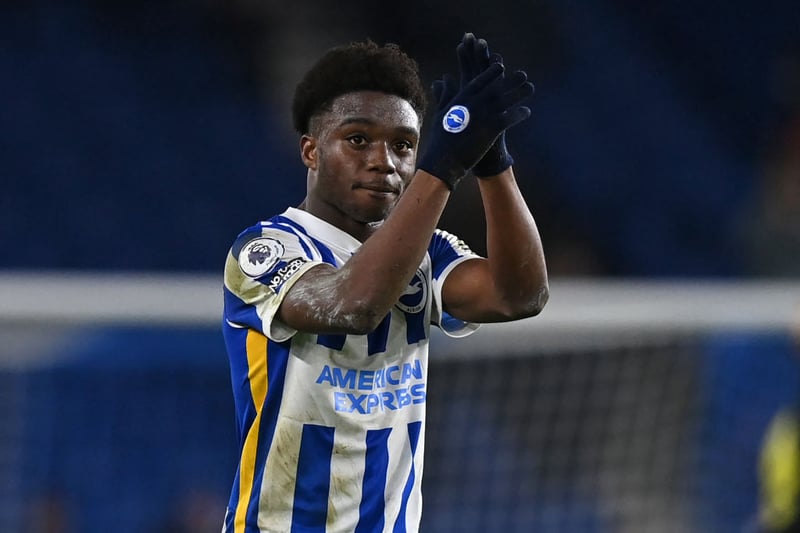 Arsenal are ‘actively exploring’ a deal for Brighton full-back Tariq Lamptey. (Duncan Castles) (Photo by GLYN KIRK/AFP via Getty Images)