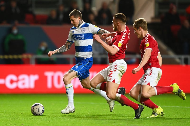 Premier League clubs Brighton and Burnley are both reportedly interested in signing QPR striker Lyndon Dykes this January. (Daily Mail) (Photo by Alex Davidson/Getty Images)