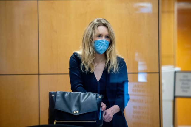 Elizabeth Holmes, founder of Theranos in court 