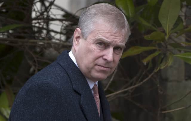 <p>The Duke of York’s lawyer has told the court that the Virginia Giuffre lawsuit should ‘absolutely be dismissed’ (image: PA)</p>