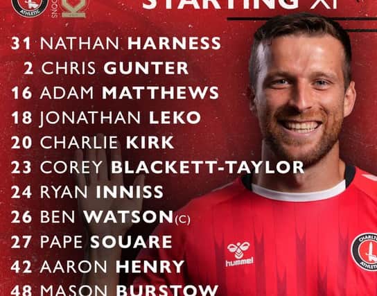 Charlton’s team to face MK Dons