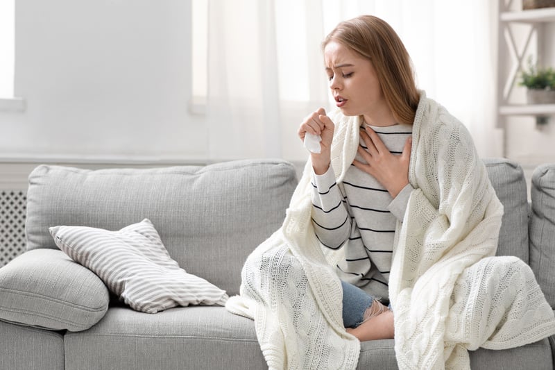 Widely recognised as one of the ‘classic’ Covid-19 symptoms, a persistent cough will typically affect around four in 10 people who test positive, according to the ZOE Covid study. Persistent means coughing many times a day, for half a day or more, and it will usually be very dry.