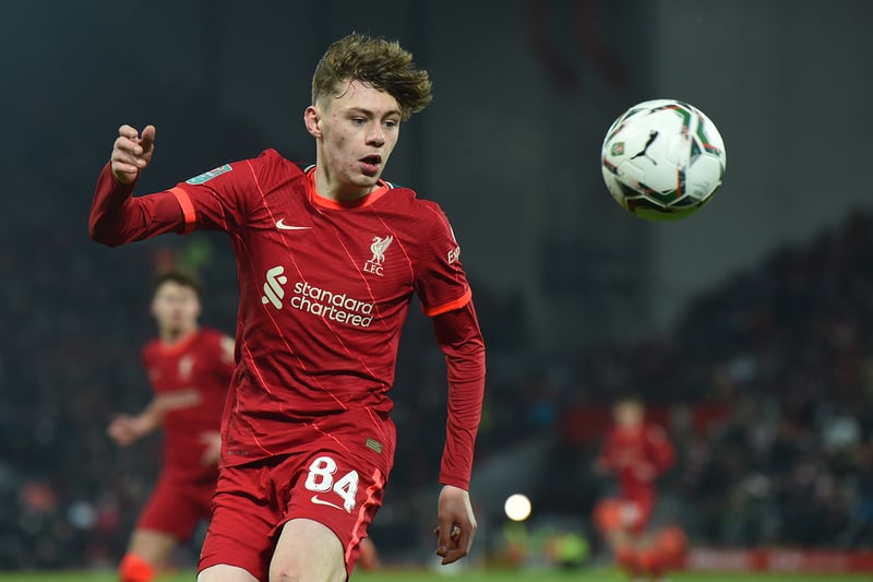 The 18-year-old has already made four appearances for Liverpool this season. 