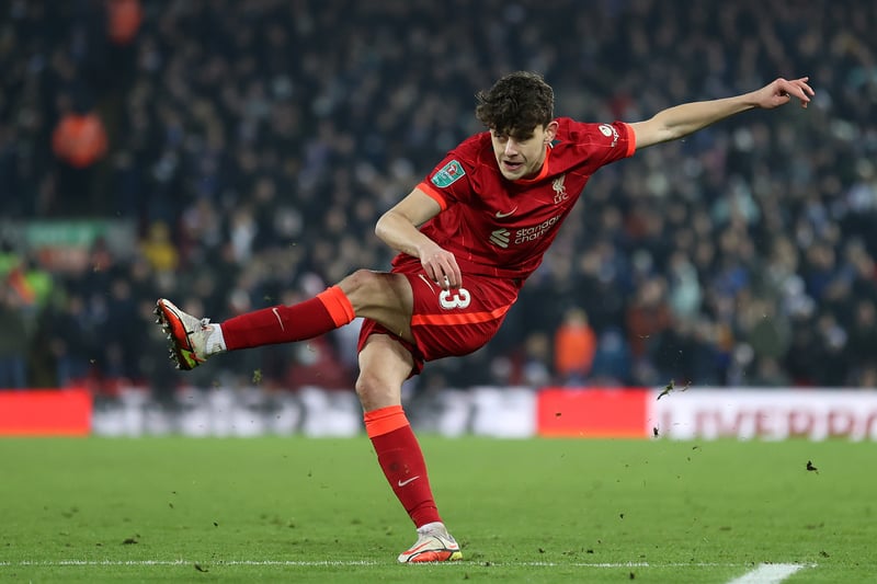 The great-nephew of Kop great Ian Rush is highly regarded and has made two first-team outings. Now 19, it may be time for him to head out. Liverpool have ample left-back options with Andy Robertson and Kostas Tsimikas, while James Milner can cover.