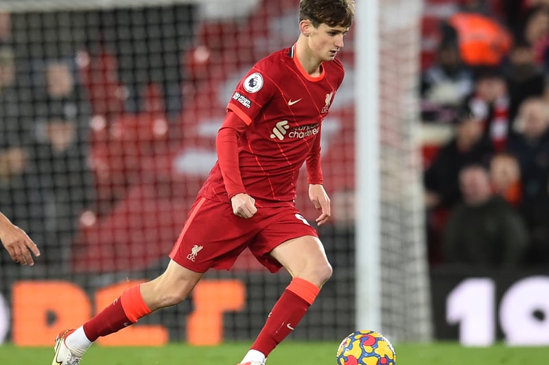 The Wirral-born teenager is enjoying a fine breakthrough season at Liverpool. 