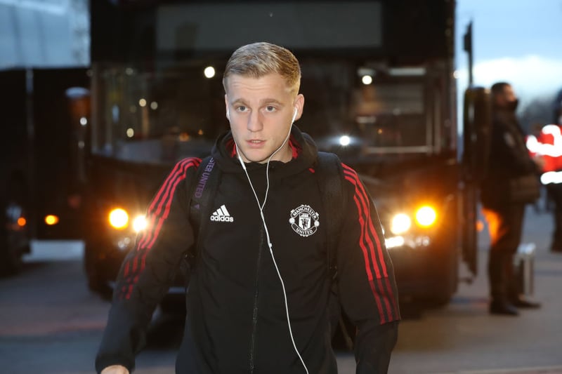 Van de Beek’s spell at Manchester United has been fairly miserable, with little game time to speak of. Leeds are said to be in the running for his signature, but they are very much part of the chasing pack at 16/1. Everton and Wolves are out in front at 6/1. (Photo by Tom Purslow/Manchester United via Getty Images)