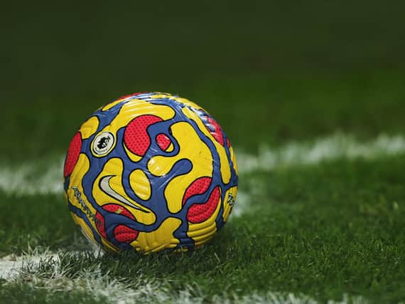 Nike Premier League match ball. (Photo by Ben Peters/MB Media/Getty Images)