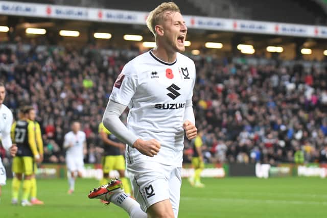 Harry Darling hopes for a win over AFC Wimbledon for the MK Dons fans as well as the players