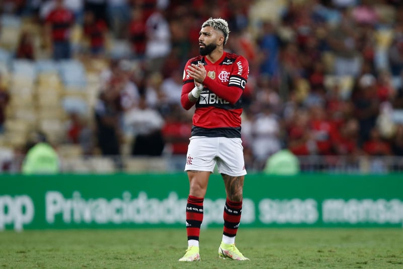 Gabriel Barbosa is set to tell Flamengo that he wants to leave the club and move to England, with West Ham keen to sign the forward. (Sky Sports) (Photo by Wagner Meier/Getty Images)