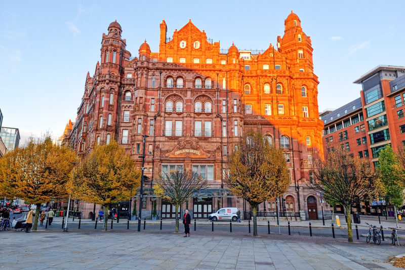 One of the most iconic and opulent buildings in the city, The Midland was built by the Midland Railway to serve Manchester Central railway station, which is now the Manchester Central Exhibition Complex. Credit: Shutterstock