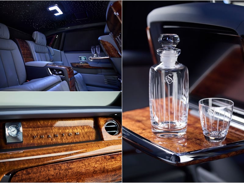 The Phantom Koa is the first Rolls-Royce Phantom to incorporate Koa wood, a rare species of tree that grows only on Hawaiian soil. The tree is so rare that it is protected in state and national parks and can only be harvested from private agricultural land. Rolls-Royce’s wood specialists said finding a suitable source to complete the commission was a “one-in-a-million chance”. The car now forms part of the 60-strong personal collection of Jack Boyd Smith, Jr in the JBS Collection Museum.