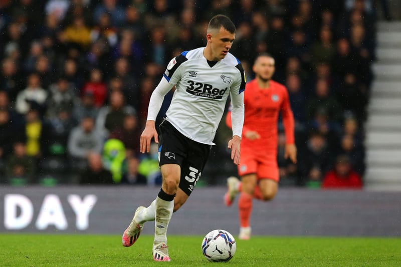 Leeds United and Newcastle United are both showing interest in signing Derby County midfielder Jason Knight this month. (The Times) (Photo by Ashley Allen/Getty Images)