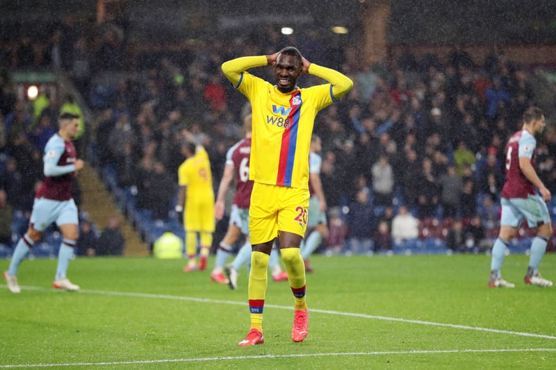 Crystal Palace are willing to sell Christian Benteke for £12m, with Burnley interested in signing the striker. (Daily Mail) (Photo by Lewis Storey/Getty Images)