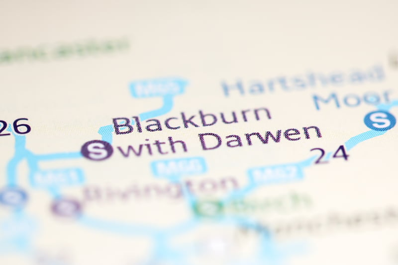 Blackburn with Darwen in Lancashire had 1,474.4 Covid-19 cases per 100,000 residents in the week to January 13.