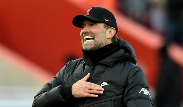 Liverpool manager Jurgen Klopp. Picture: Andrew Powell/Liverpool FC via Getty Images