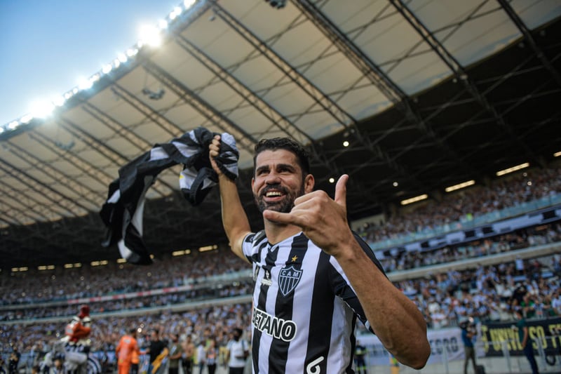 Newcastle United are paying close attention to Diego Costa and may pursue a free transfer for the striker during January after he left Atletico Mineiro. (CalcioMercato) (Photo by Pedro Vilela/Getty Images)
