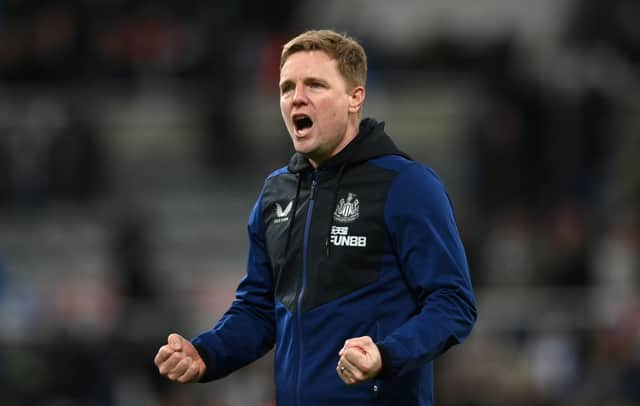 Eddie Howe, Newcastle United manager. (Photo by Stu Forster/Getty Images)