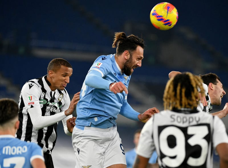 Leeds United have moved into pole position in the race to sign Lazio striker Vedat Muriqi, as Hull City have reportedly pulled out of the race to sign him. (Corriere dello Sport) (Photo by Marco Rosi - SS Lazio/Getty Images)