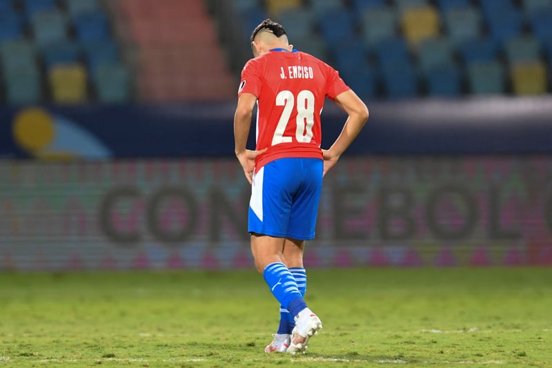 Brighton are now close to signing Paraguayan striker Julio Enciso for around £7.5 million. (Christian Perez) (Photo by DOUGLAS MAGNO/AFP via Getty Images)