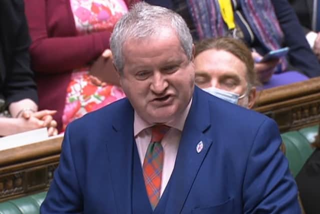 Leader of the SNP in Westminster, Sir. Ian Blackford.