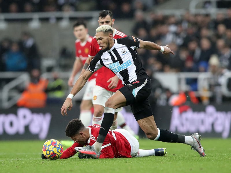 Joelinton has been a revelation since making the shift into midfield, and looks likely to retain his spot for the foreseeable future. (Photo by Ian MacNicol/Getty Images)