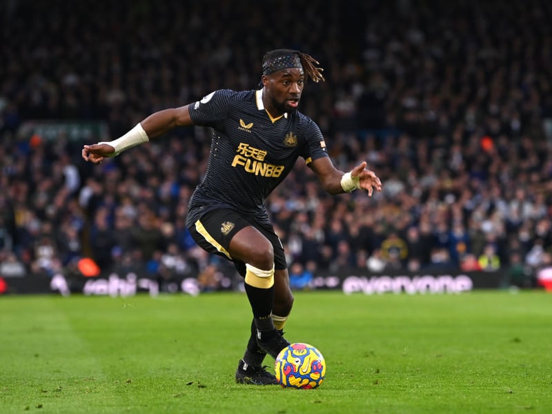 The Magpies’ talisman, when Saint-Maximin is fit and firing, he starts - plain and simple. (Photo by Stu Forster/Getty Images)