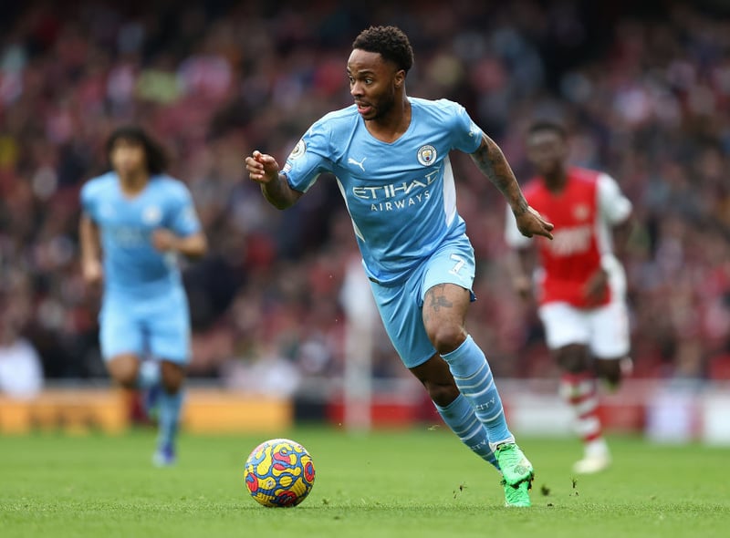 Manchester City are reportedly set to resume talks with Raheem Sterling over a new contract. (ESPN) (Photo by Julian Finney/Getty Images)