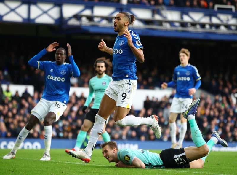 Everton are braced for an approach for Dominic Calvert-Lewin, who has been part of transfer discussions at Newcastle United in the last week. (Telegraph)  (Photo by Chris Brunskill/Getty Images)
