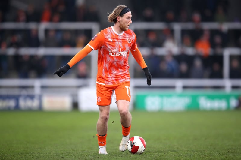 Bournemouth and Fulham are lining up offers for Blackpool winger Josh Bowler as they look to beat Nottingham Forest to his signature. (Football Insider) (Photo by George Wood/Getty Images)
