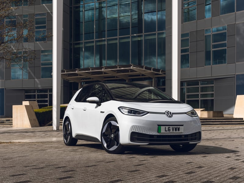 If BMW’s i4 is the electric answer to the 3 Series, the VW ID.3 is the electric equivalent of the famous Golf. It’s a five-door family hatchback designed to be a mainstream big-selling model alongside the larger ID.4 and ID.5 crossovers. Prices start at £32,200 but for the longest range you’ll need the top-spec four-seat Tour version, which starts at £40,550. 