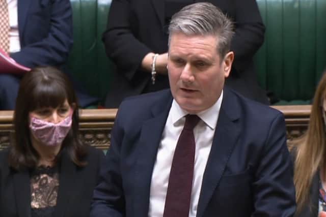 Labour leader Sir Keir Starmer said the British people believe Boris Johnson should “do the decent thing and resign” but he is “a man without shame”.
