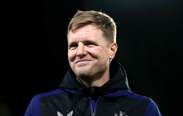 Eddie Howe, Manager of Newcastle United. (Photo by George Wood/Getty Images)