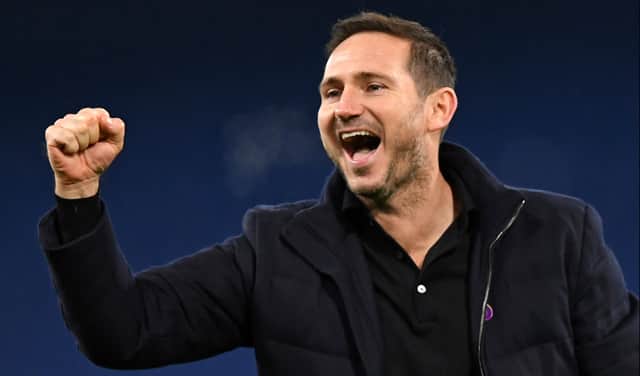 Everton boss Frank Lampard. Picture: DANIEL LEAL/POOL/AFP via Getty Images