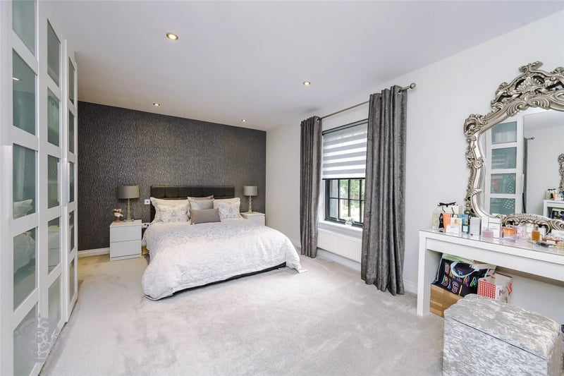 One of seven stunning comfortable bedrooms.
