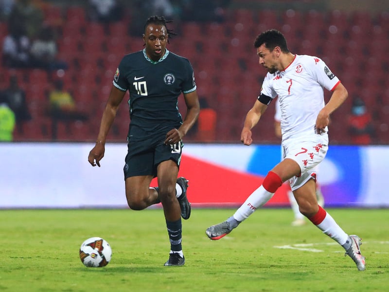 Crystal Palace are lining up a £10million move for Rangers midfielder Joe Aribo ahead of next season. (The Sun) (Photo by DANIEL BELOUMOU OLOMO/AFP via Getty Images)