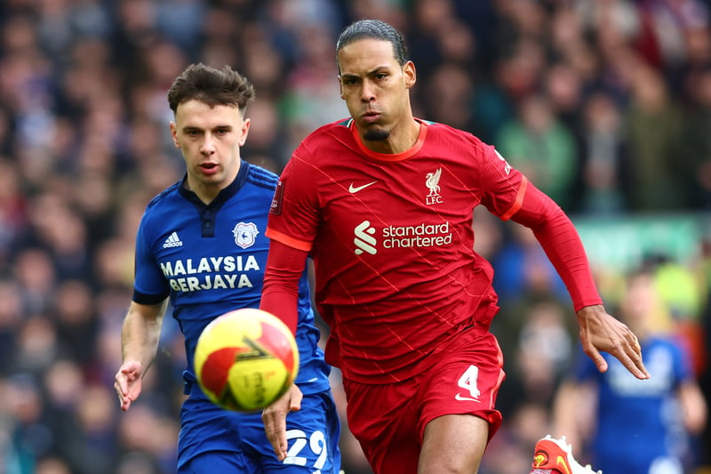 Given a deserved breather in midweek. A huge benefit for Liverpool given van Dijk has barely missed a game this season.