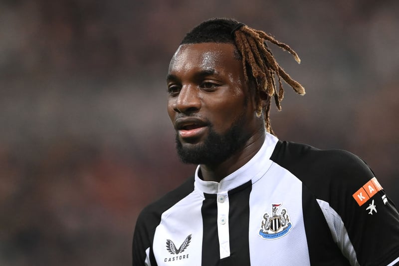 He’s still here! By the time 2026 rolls around, Saint-Maximin has clocked up over 200 outings for Newcastle, and has finally been rewarded for his efforts with 10 caps for France. (Photo by Stu Forster/Getty Images)