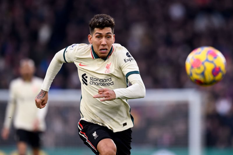 Perhaps one of the more surprising additions to the Gunners’ new look squad, Firmino is deemed surplus to requirements by Liverpool in 2022 and arrives in north London for around £49m. 48 goals in 130 games later, he doesn’t look like the worst signing in the world.  (Photo by Andrew Powell/Liverpool FC via Getty Images)