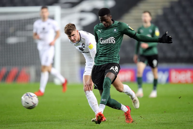 League One outfit Plymouth Argyle are attempting to tie down midfield general Panutche Camara to a fresh contract amid interest from Burnley. (PlymouthLive) (Photo by Pete Norton/Getty Images)