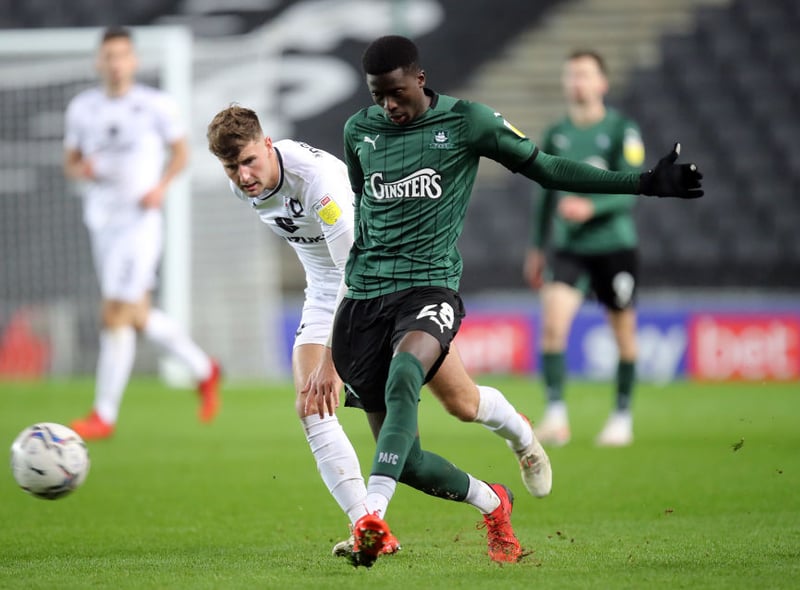 League One outfit Plymouth Argyle are attempting to tie down midfield general Panutche Camara to a fresh contract amid interest from Burnley. (PlymouthLive) (Photo by Pete Norton/Getty Images)
